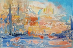 Abstract sunny seascape